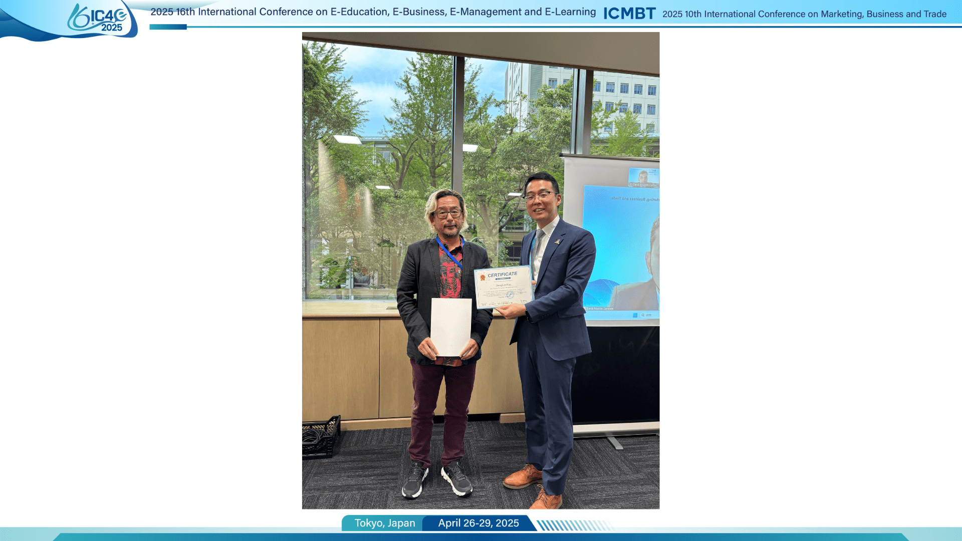 Best Presentation Award Winner - Onsite Session 4